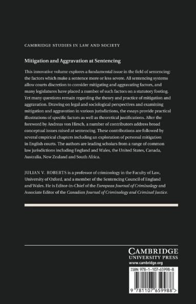 Mitigation and Aggravation at Sentencing