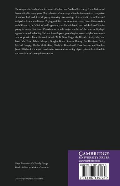 Modern Irish and Scottish Poetry