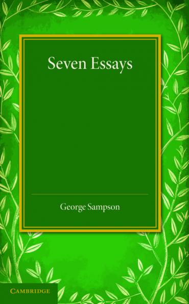 Seven Essays