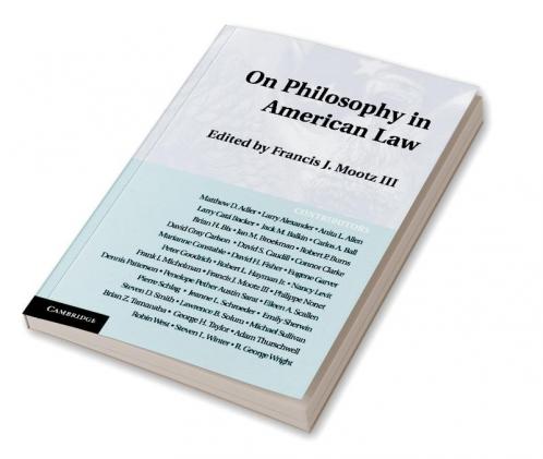 On Philosophy in American Law