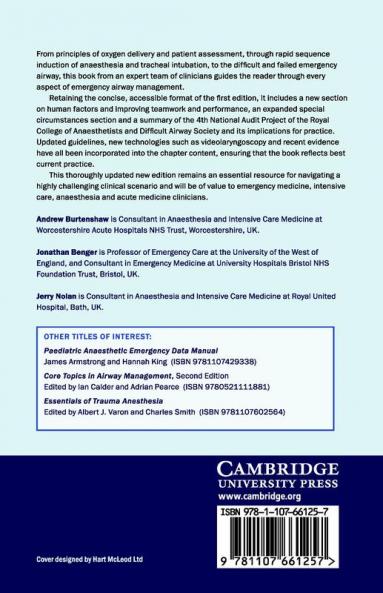 Emergency Airway Management