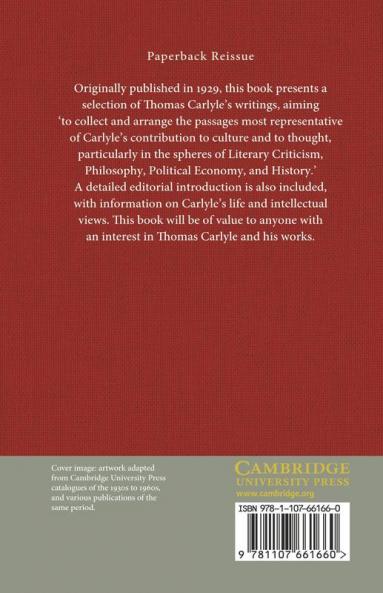 Selections from Carlyle