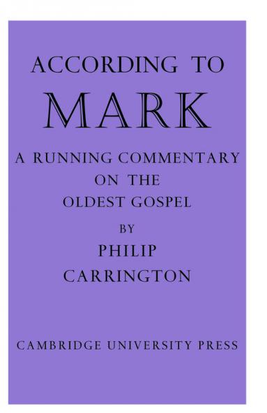 According to Mark