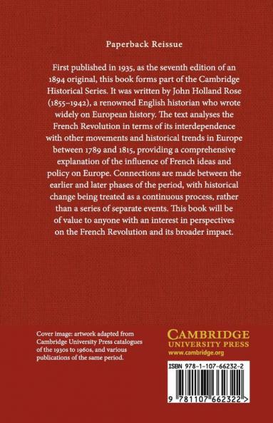 The Revolutionary and Napoleonic Era 1789 1815