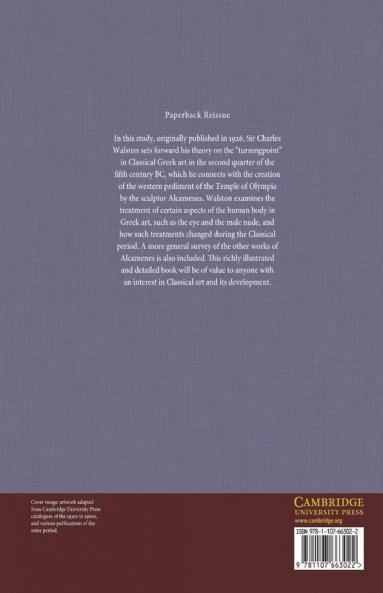 Alcamenes and the Establishment of the Classical Type in Greek Art