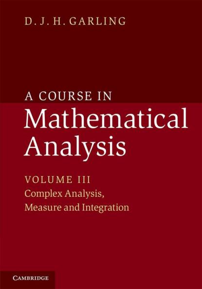 Course in Mathematical Analysis