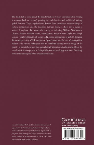 Urban Realism and the Cosmopolitan Imagination in the Nineteenth Century