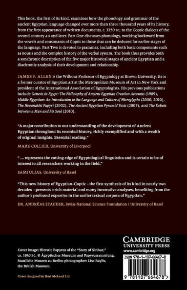 The Ancient Egyptian Language