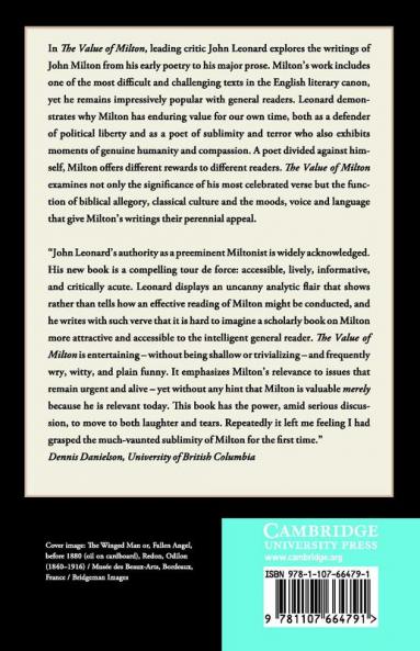 Value of Milton