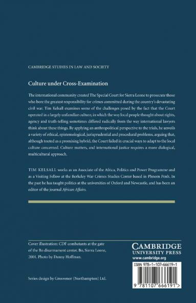 Culture Under Cross-Examination