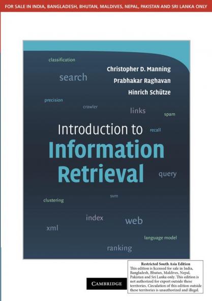 Introduction to Information Retrieval
