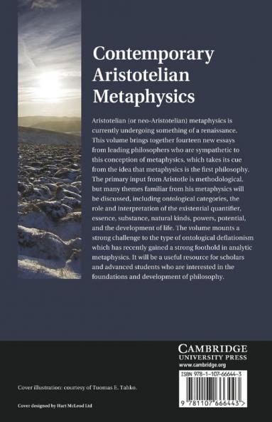 Contemporary Aristotelian Metaphysics
