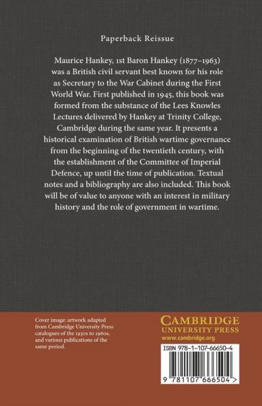 Government Control in War
