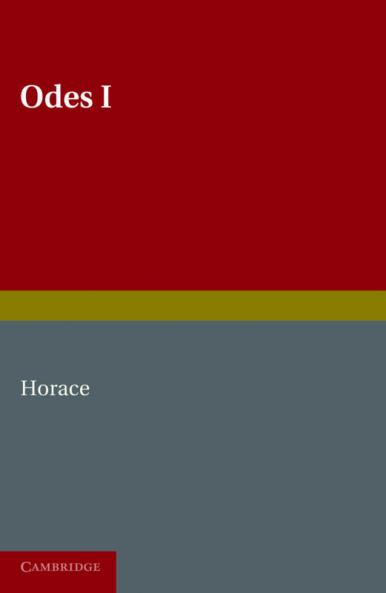 Horace Odes I