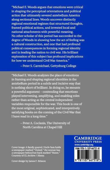 Emotional and Sectional Conflict in the Antebellum United States