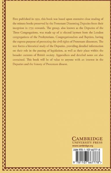 The Protestant Dissenting Deputies