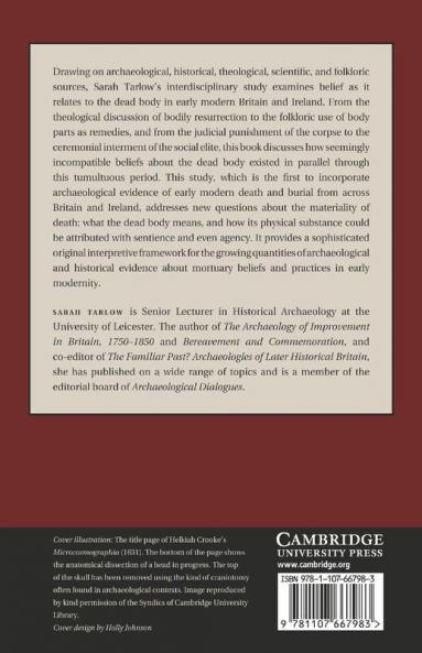 Ritual Belief and the Dead in Early Modern Britain and Ireland