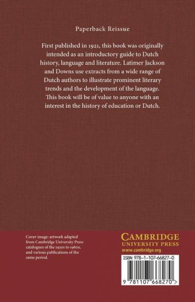 A Manual of the Dutch Language