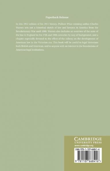 A History of the American Bar