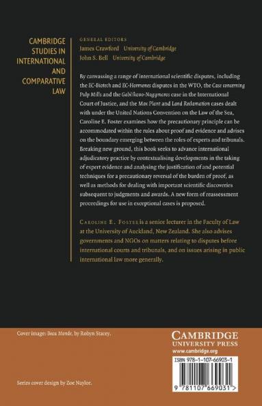 Science and the Precautionary Principle in International Courts and Tribunals