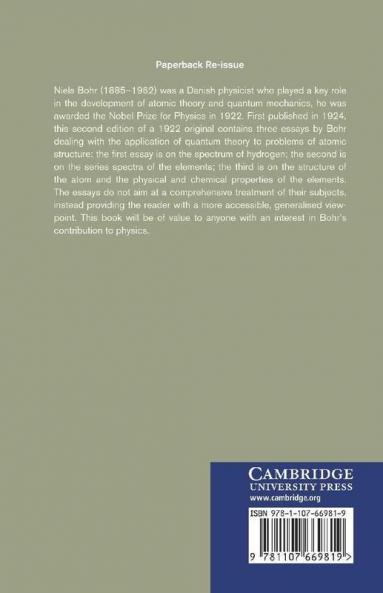 The Theory of Spectra and Atomic Constitution