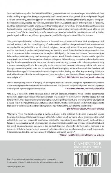 Holocaust Survivors in Postwar Germany 1945 1957