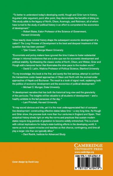 The Long Process of Development