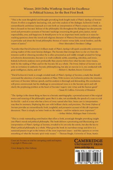 The Ironic Defense of Socrates