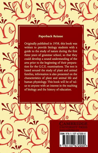 A New Course of Plants and Animals