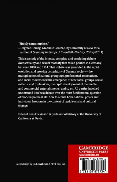 Sex Freedom and Power in Imperial Germany 1880-1914