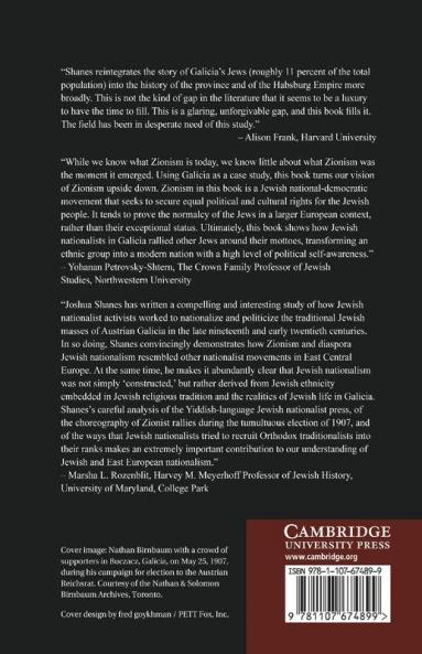 Diaspora Nationalism and Jewish Identity in Habsburg Galicia