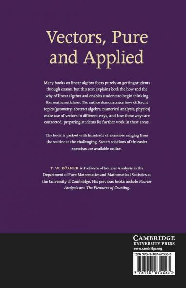Vectors Pure and Applied