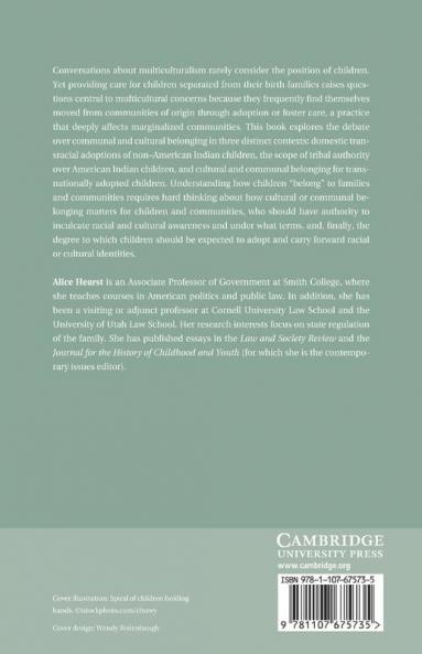 Children and the Politics of Cultural Belonging