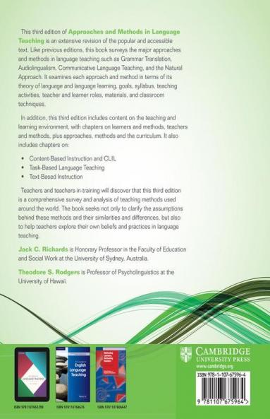 Approaches and Methods in Language Teaching