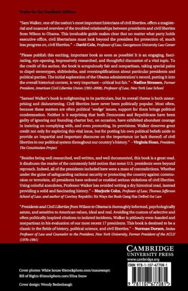 Presidents and Civil Liberties from Wilson to Obama