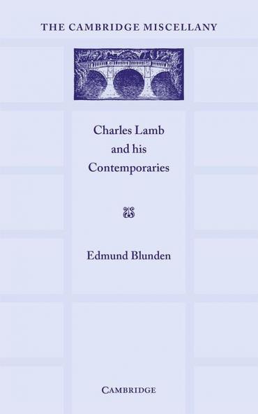Charles Lamb and his Contemporaries