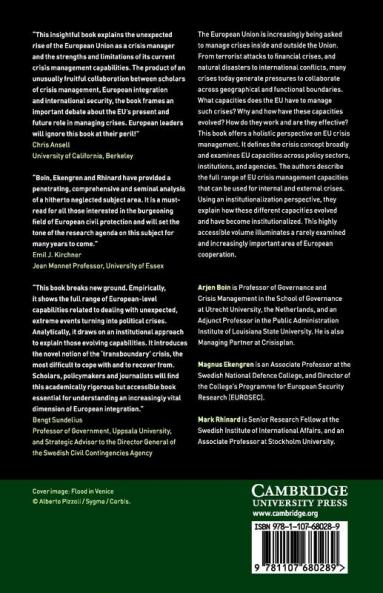 The European Union as Crisis Manager