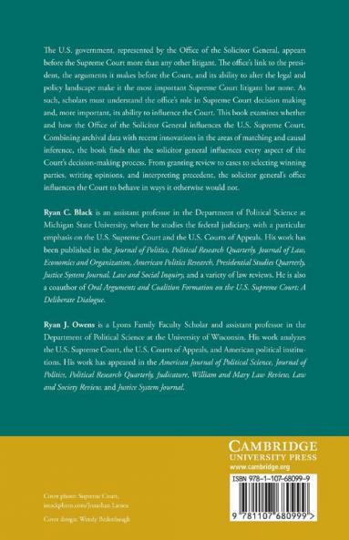 The Solicitor General and the United States Supreme             Court