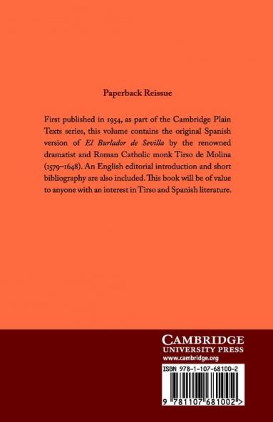 El Burlador de Sevilla