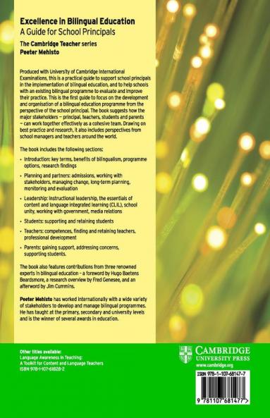 Excellence in Bilingual Education