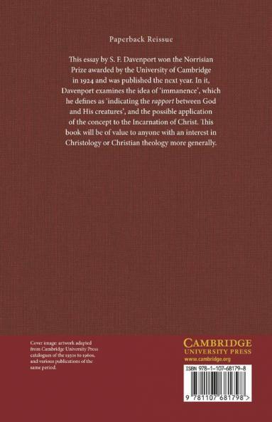 Immanence and Incarnation