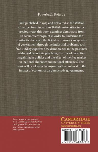 Economic Problems of Democracy