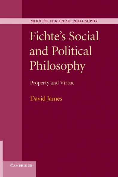 Fichte's Social and Political Philosophy