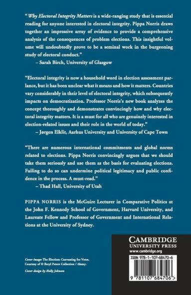 Why Electoral Integrity Matters