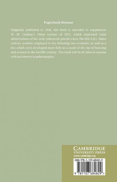 A Supplement to Notae Latinae
