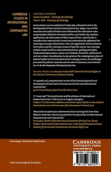 Judges Law and War