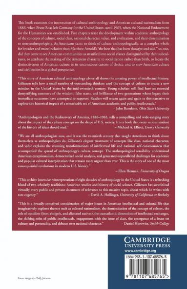Anthropologists and the Rediscovery of America 1886 1965
