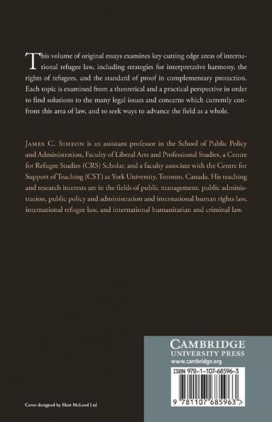 Critical Issues in International Refugee Law