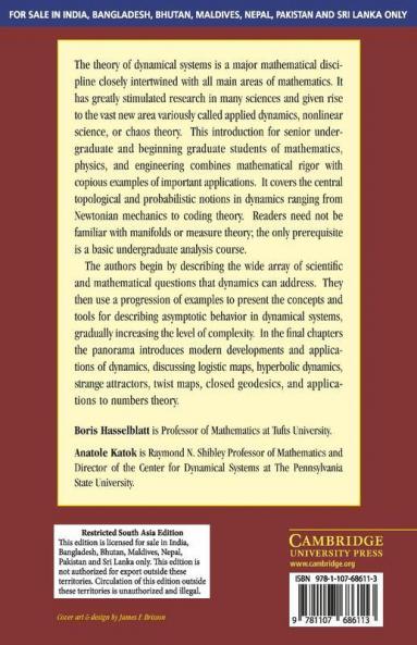 A First Course in Dynamics (SOUTH ASIA EDITION)