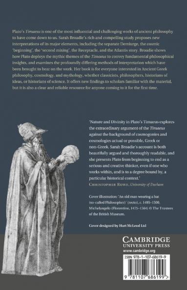 Nature and Divinity in Plato's Timaeus